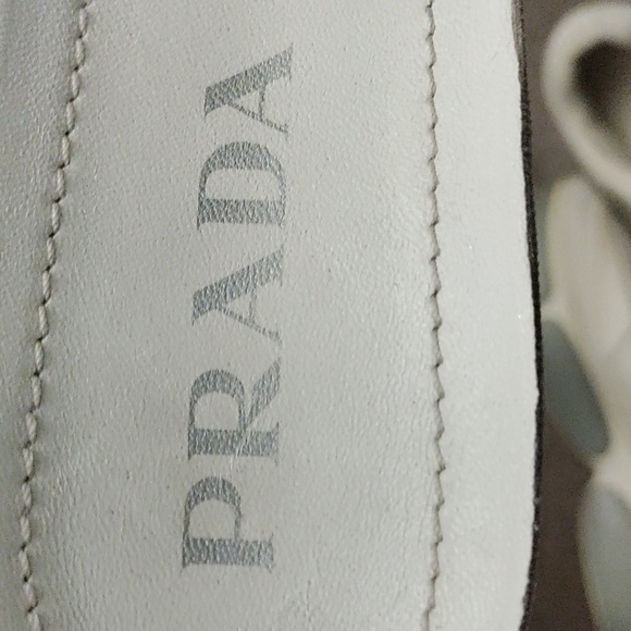 Prada "Cloudburst" Rubber/Mesh Trim Sneakers - Picture 8 of 16